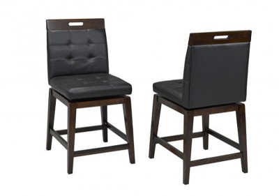 IRIS 24' BAR STOOL BLACK